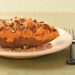 Coconut Twice-Baked Sweet Potatoes