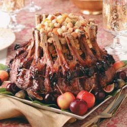 Fruit-Stuffed Crown Roast