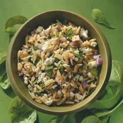 Spinach Orzo Salad