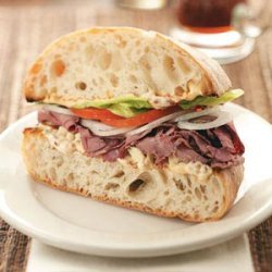 Chipotle Roast Beef Sandwiches