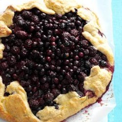 Blueberry-Blackberry Rustic Tart