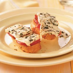 Grilled Greek Crostini Topping