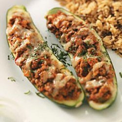 Southwest Zucchini Boats