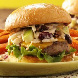 Sausage Sliders with Cran-Apple Slaw