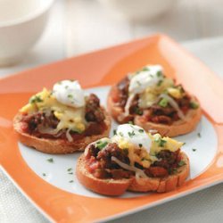 Mexican Sausage Crostini