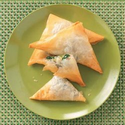 Spinach Cheese Triangles