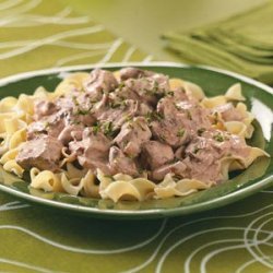 Slow Cooker Beef Stroganoff