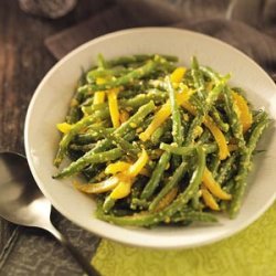 Green Beans in Yellow Pepper Butter