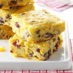 Cranberry Corn Bread Casserole