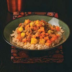 Lentil Sweet Potato Curry