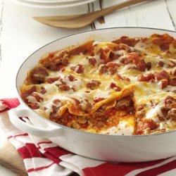 One Skillet Lasagna