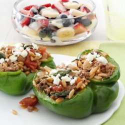 Feta Stuffed Peppers