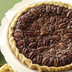 Velvety Chocolate Butter Pecan Pie