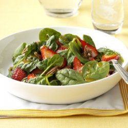 Strawberry Spinach Salad with Poppy Seed Dressing