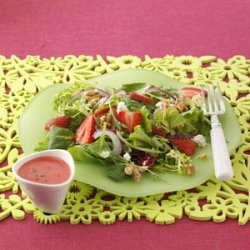 Strawberry Salad with Mojito Vinaigrette