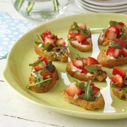 Strawberry Brunch Bruschetta