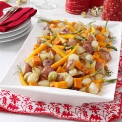 Honey-Orange Winter Vegetable Medley