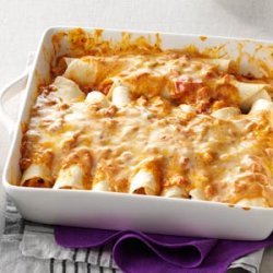 Simple Creamy Chicken Enchiladas