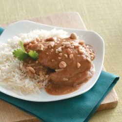 Slow-Cooked Thai Peanut Chicken