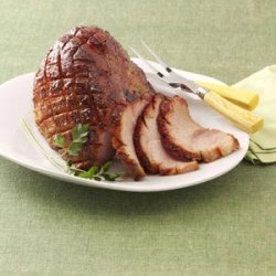 Baked Ham with Honey-Chipotle Glaze