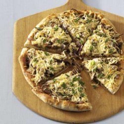 BBQ Brisket Flatbread Pizzas