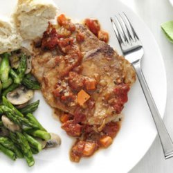 Tomato-Topped Italian Pork Chops