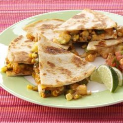 BBQ Shrimp Quesadillas