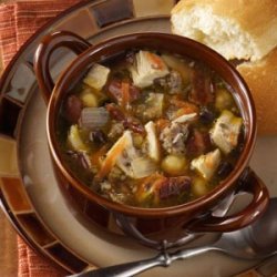 Chicken Cassoulet Soup