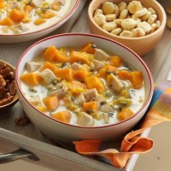 Turkey-Sweet Potato Soup