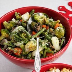 Roasted Green Vegetable Medley