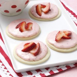 Strawberry Shortcake Cookies