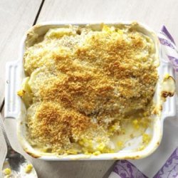 Sweet Corn and Potato Gratin