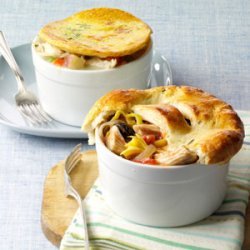 Mediterranean Turkey Potpies