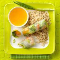 Caribbean Shrimp Spring Rolls