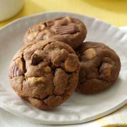 Chocolate-Peanut Butter Cup Cookies