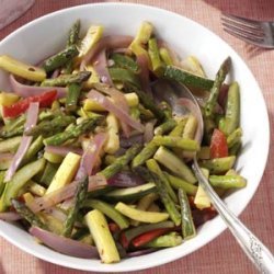 Sauteed Spring Vegetables