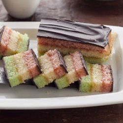 Rainbow Layered Cookies