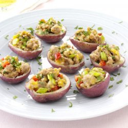 Sausage-Stuffed Red Potatoes