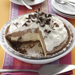 Mocha Java Pie with Kahlua Cream