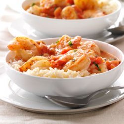 Shrimp with Tomatoes & Feta