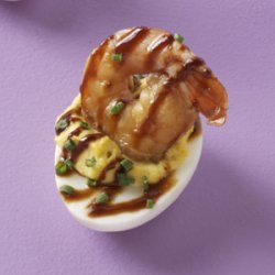 Hoisin-It-Nice Deviled Eggs