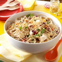 Sesame Chicken Noodle Salad