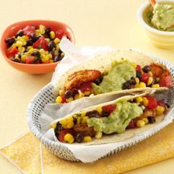 California Shrimp Tacos with Corn Salsa