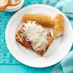 Spinach and Sausage Lasagna