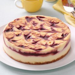 Raspberry & White Chocolate Cheesecake