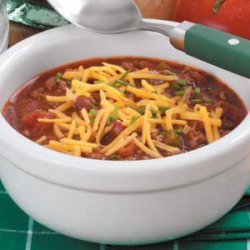 Zippy Slow-Cooked Chili