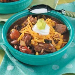 Tender Beef 'n' Bean Stew