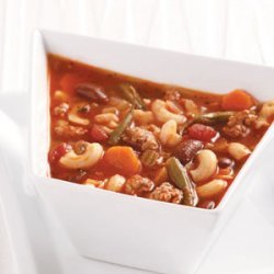 Lightened-Up Pasta Fagioli Soup