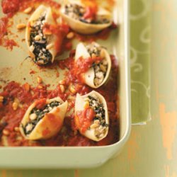 Lactose-Free Veggie-Stuffed Shells