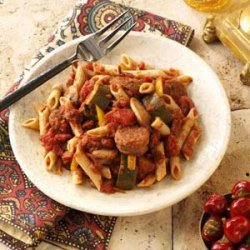 Italian Sausage Marinara with Penne